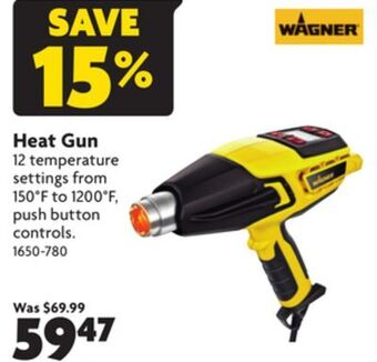 Home Hardware Heat gun offer