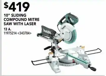 RONA 10" Sliding compound mitre saw with laser offer