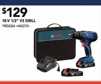 RONA 18-V 1/2" VS drill offer