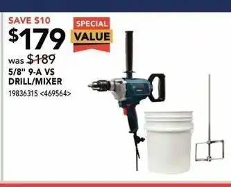 RONA 5/8" 9.A VS drill/mixer offer