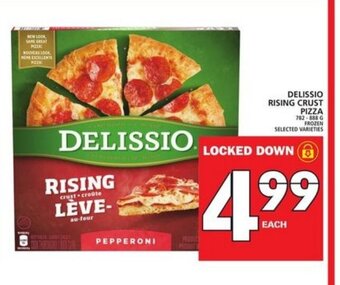 Food Basics Delissio rising crust pizza offer