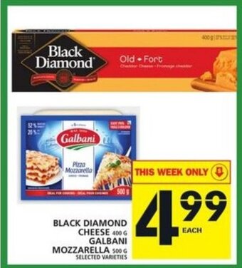 Food Basics Black diamond cheese offer