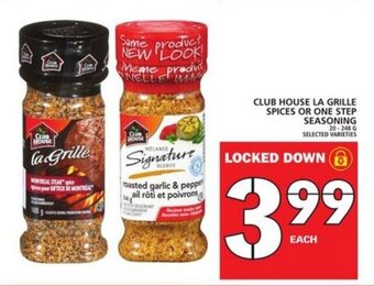 Food Basics Club house la grille spices offer