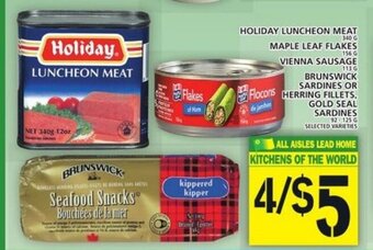 Food Basics Holiday luncheon meat offer