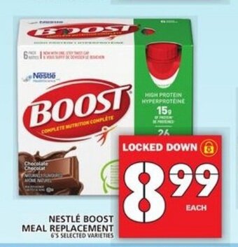 Food Basics Nestlé boost meal replacement offer