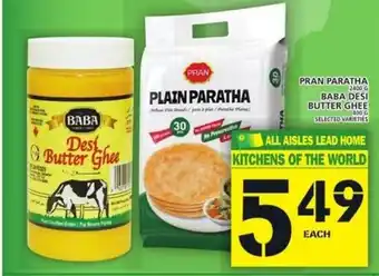 Food Basics Pran paratha offer