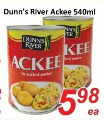 Fresh Win Foodmart Dunn's river ackee offer