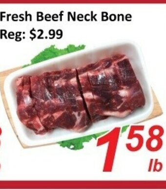 Fresh Win Foodmart Fresh beef neck bone offer