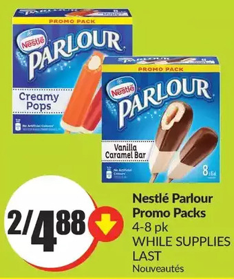 FreshCo Nestlé parlour promo packs offer