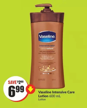 FreshCo Vaseline intensive care lotion offer