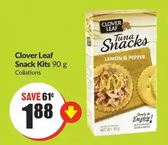 FreshCo Clover leaf snack kits offer