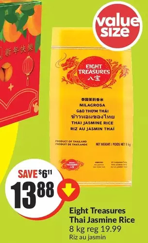 FreshCo Eight treasures thai jasmine rice offer