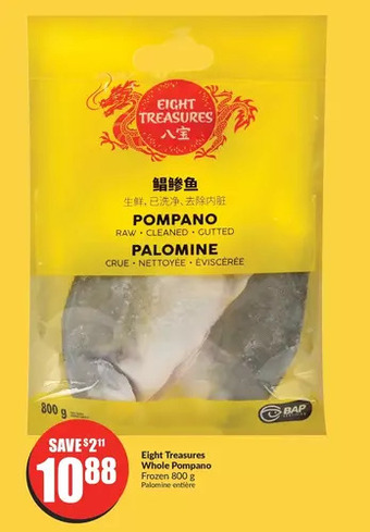 FreshCo Eight treasures whole pompano offer