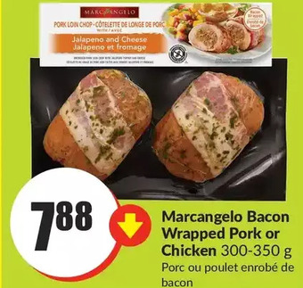 FreshCo Marcangelo bacon wrapped pork or chicken offer