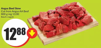 FreshCo Angus beef stew offer