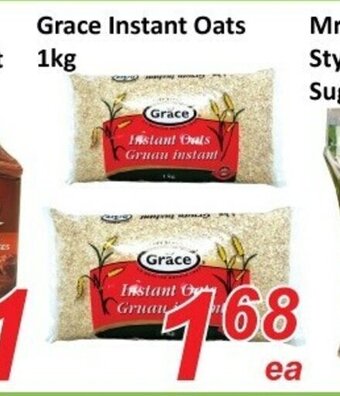 Fresh Win Foodmart Grace instant oats offer