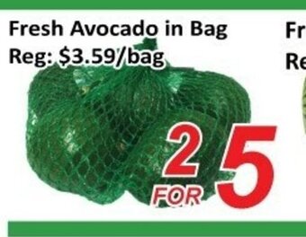Fresh Win Foodmart Fresh avocado in bag offer