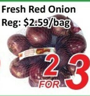 Fresh Win Foodmart Fresh Red Onion offer