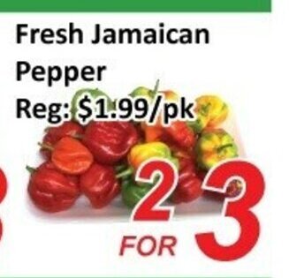 Fresh Win Foodmart Fresh Jamaican Pepper offer