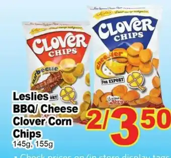 T&T Supermarket Leslies BBQ/Cheese Clover Corn Chips offer