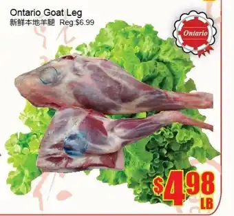 Fu Yao Supermarket Ontario Goat Leg offer