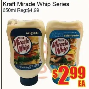 Fu Yao Supermarket Kraft Mirade Whip Series offer