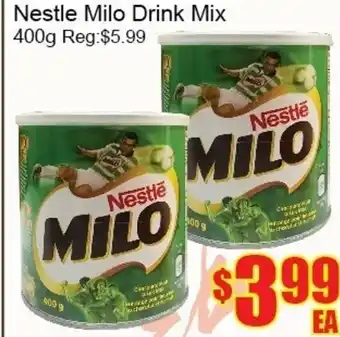 Fu Yao Supermarket Nestle Milo Drink Mix offer