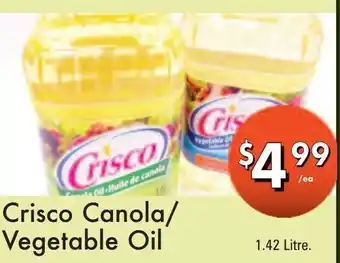 Crisco Canola/Vegetable Oil