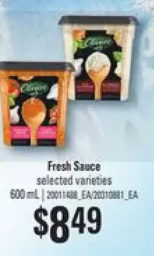 Loblaws Fresh sauce offer