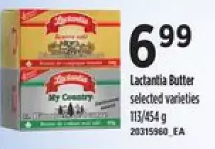 Loblaws Lactantia butter offer