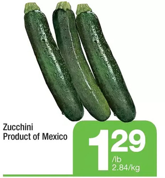 Highland Farms Zucchini offer