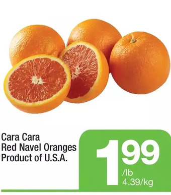 Highland Farms Cara cara red navel oranges offer