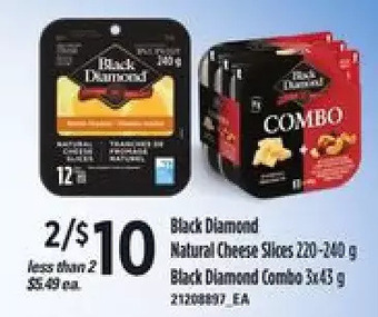 Zehrs Markets Black diamond natural cheese slices | black diamond combo offer