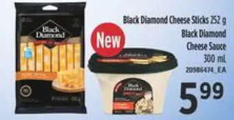 Independent Grocer Black diamond cheese sticks | black diamond cheese sauce offer