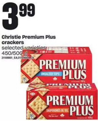 Zehrs Markets Christie premium plus crackers offer
