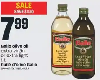 Independent Grocer Gallo olive oil offer