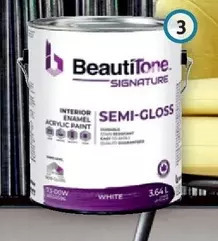 Home Hardware Beautitone signature interior paint: semi-gloss offer