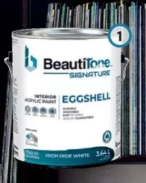 Home Hardware Beautitone signature interior paint: eggshell offer