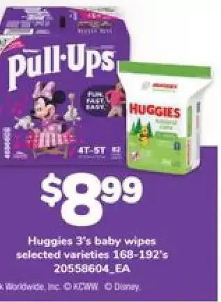 Independent Grocer Huggies baby wipes offer