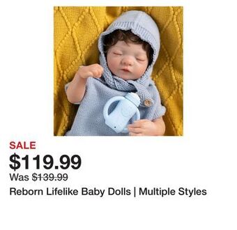 Showcase Reborn lifelike baby dolls | multiple styles offer