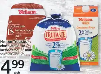 Fortinos Neilson trutaste, chocolate or lactose free milk offer