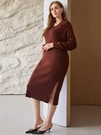SheIn Motf premium plus wool mix sweater set offer