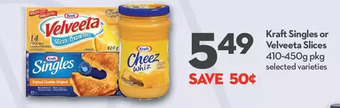 Longo's Kraft singles or velveeta slices offer