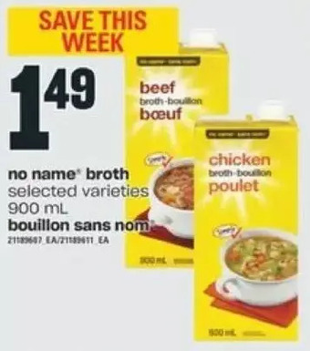 Valu-mart No name broth offer