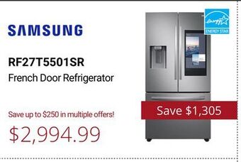 Canadian Appliance Source Samsung french door refrigerator offer