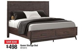 Bad Boy Superstore Queen storage bed offer
