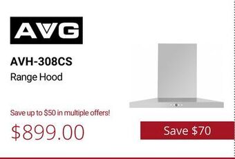 Canadian Appliance Source Avg range hood offer