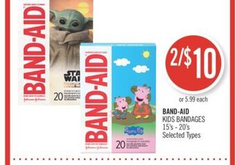 Shoppers Drug Mart Band-aid kids bandages offer