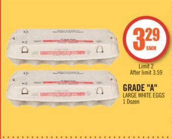 Shoppers Drug Mart Grade "a" large white eggs offer