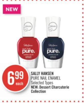 Shoppers Drug Mart Sally hansen pure nail enamel offer